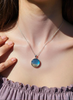 Mediterranean Seaheart Necklace