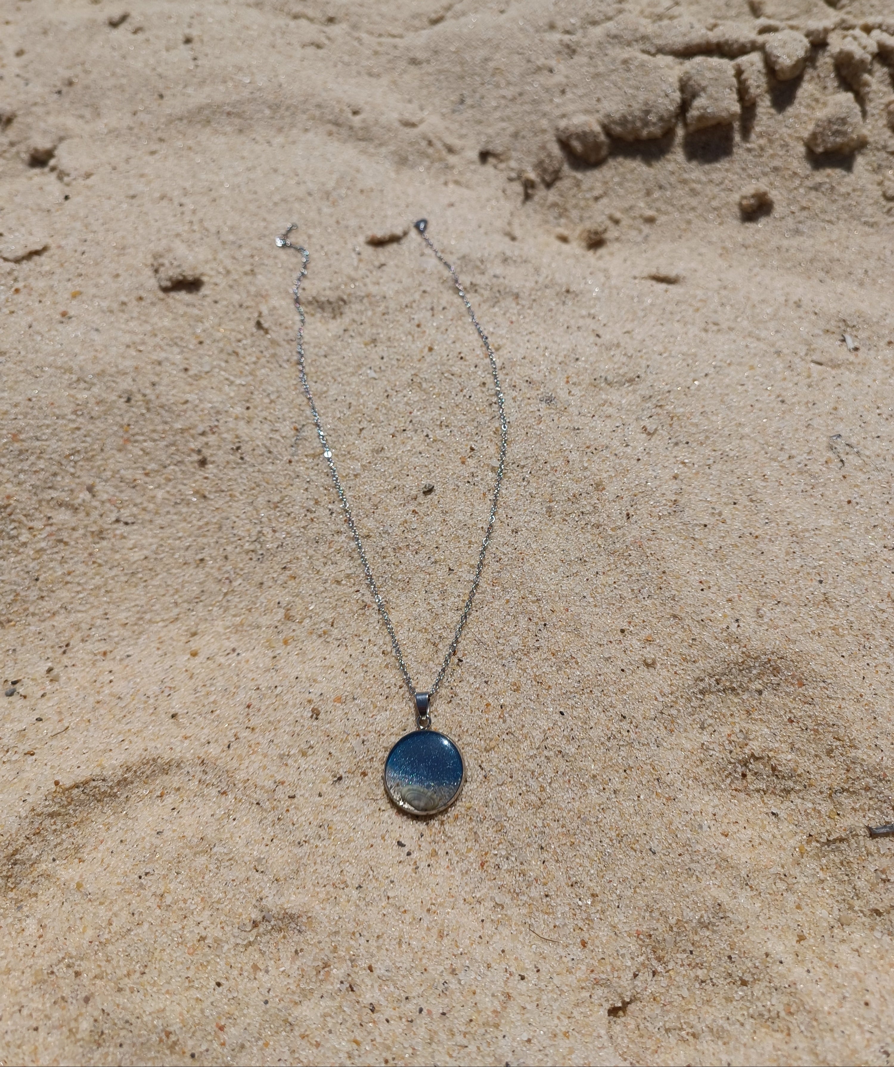 Mediterranean Seaheart Necklace